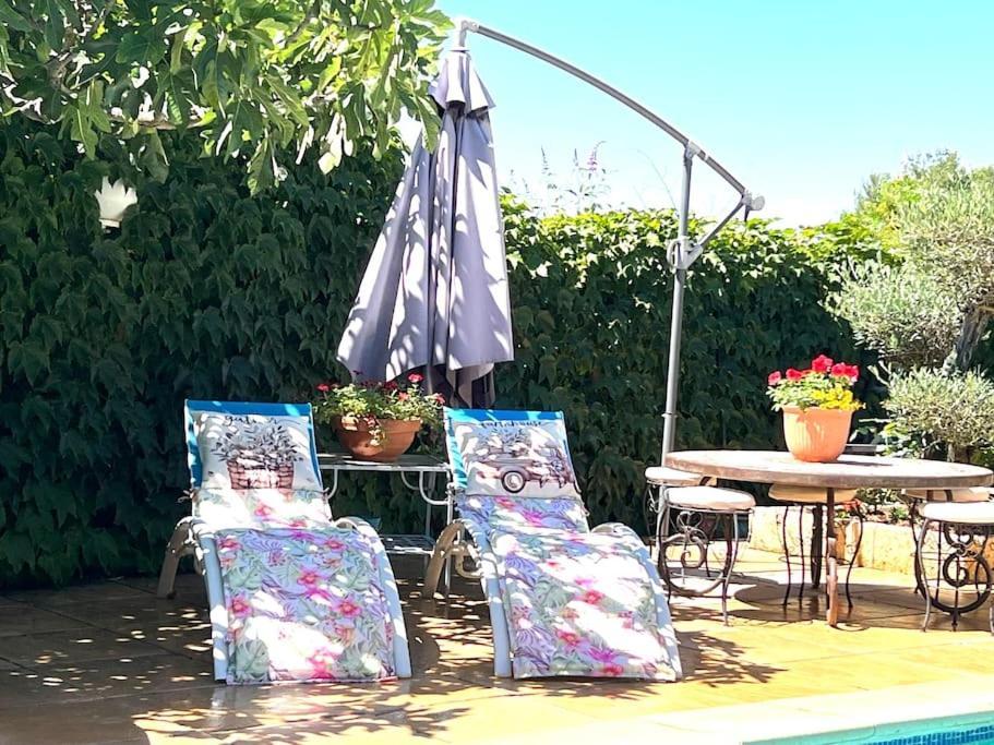 Apartamento Le Jardin De Mae Bouc-Bel-Air Exterior foto